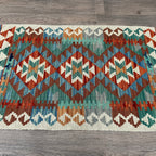 Afghan Kilim Door Mat