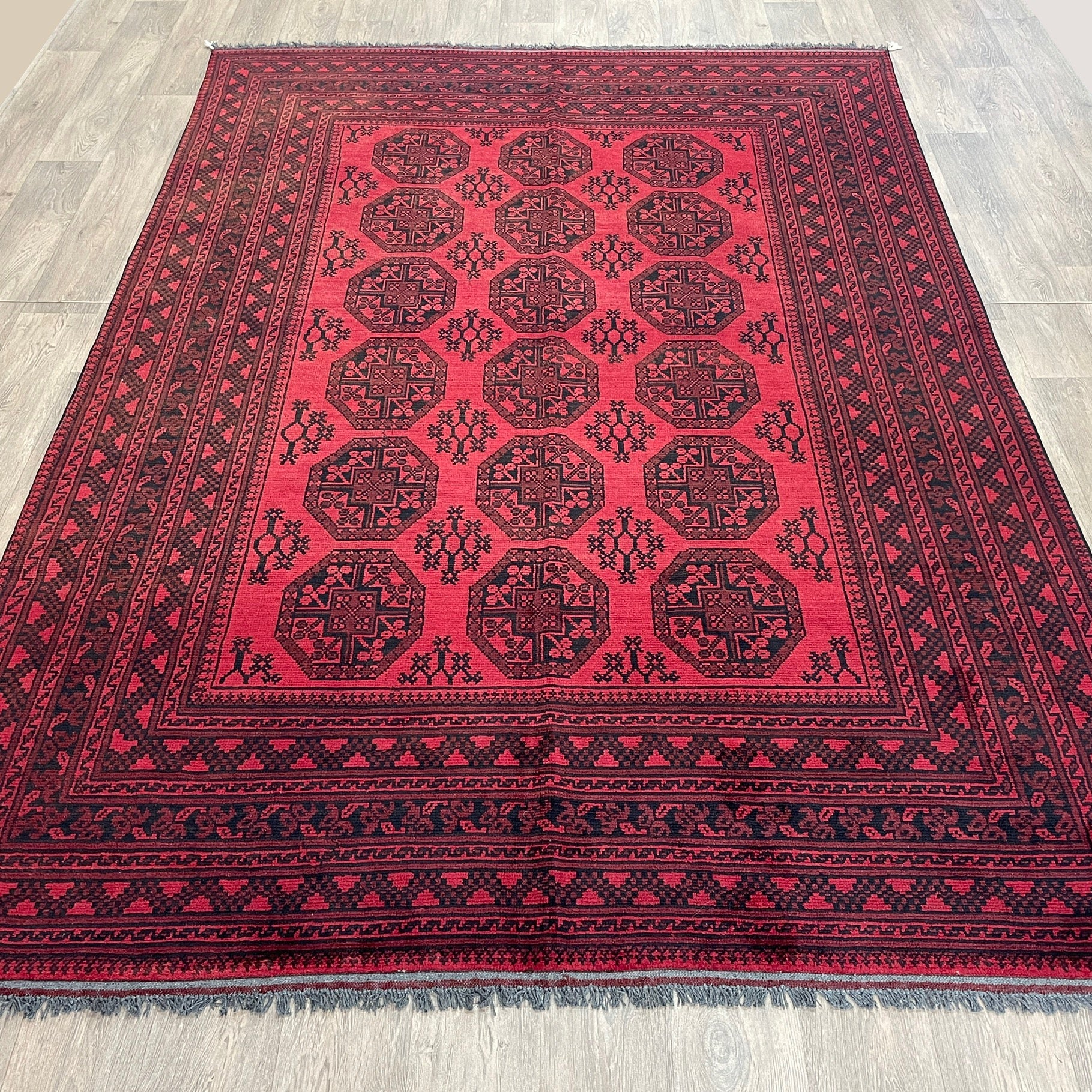 Afghan Aqcha Rug (Old 1970)