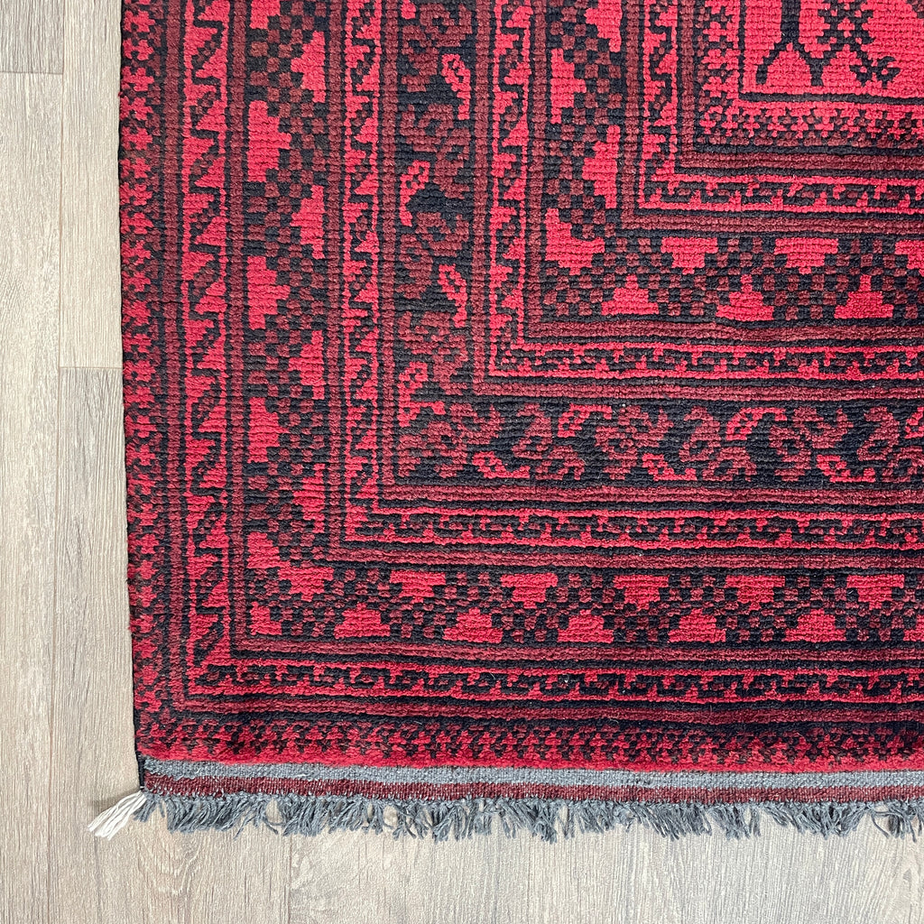 Afghan Aqcha Rug (Old 1970)