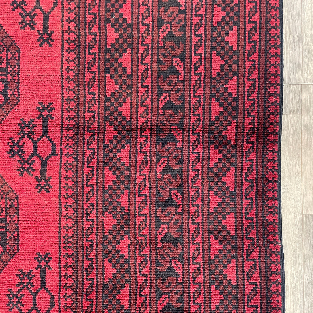 Afghan Aqcha Rug (Old 1970)