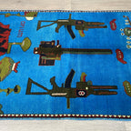 Afghan Soviet War Rug