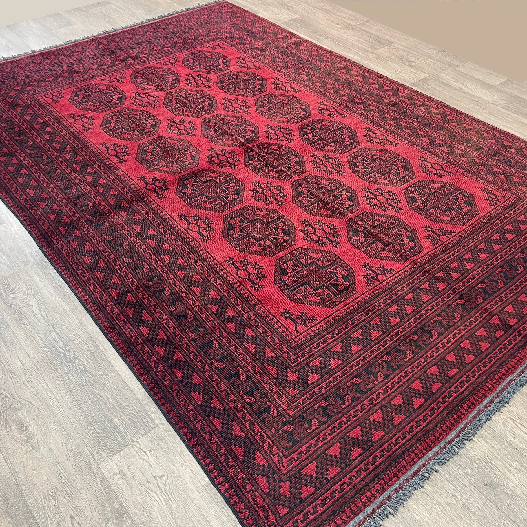 Afghan Aqcha Rug (Old 1970)