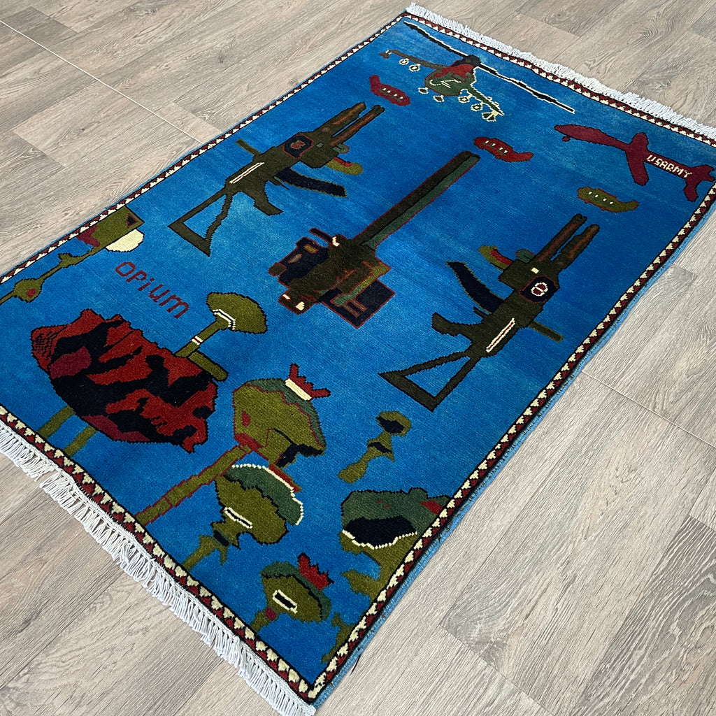 Afghan Soviet War Rug