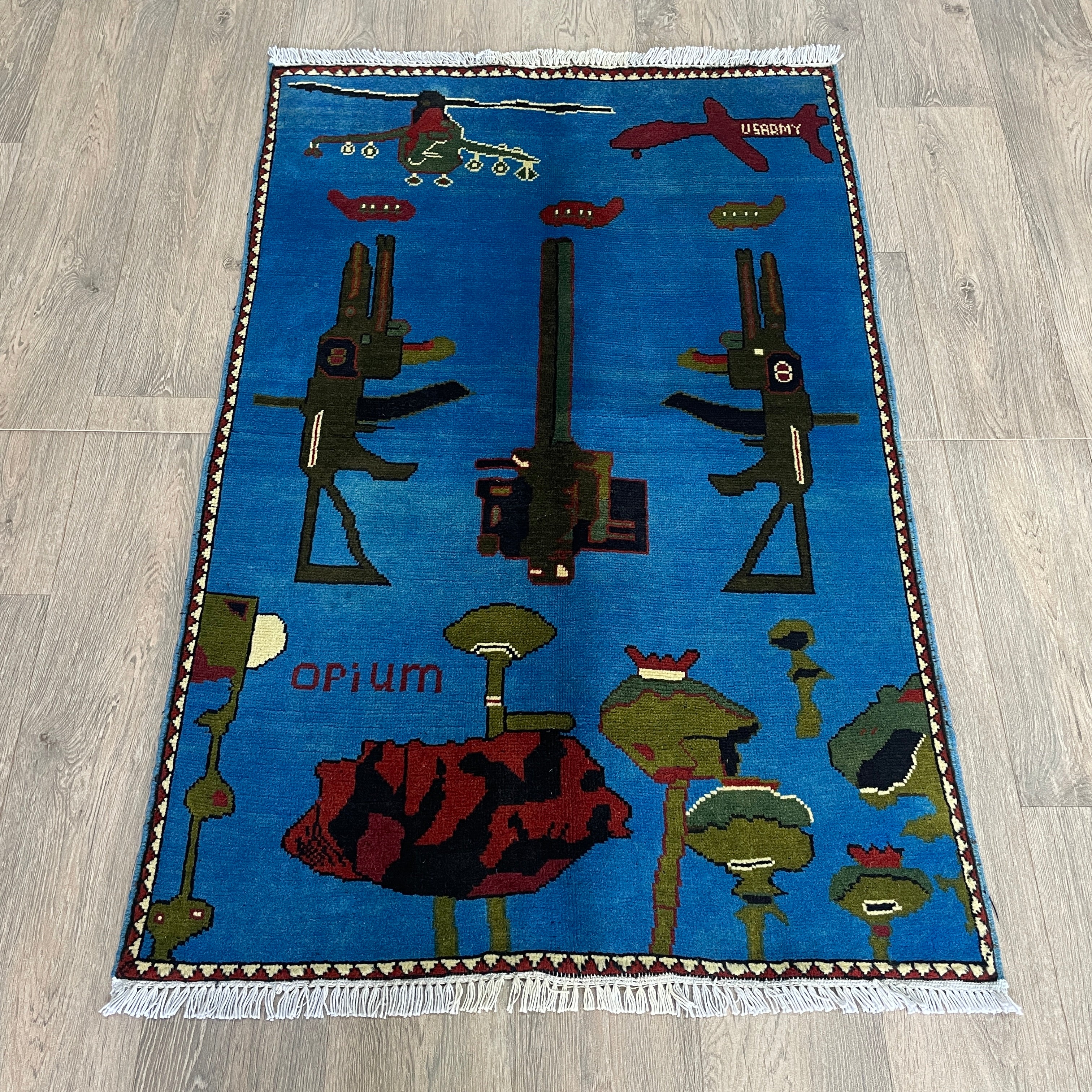 Afghan Soviet War Rug