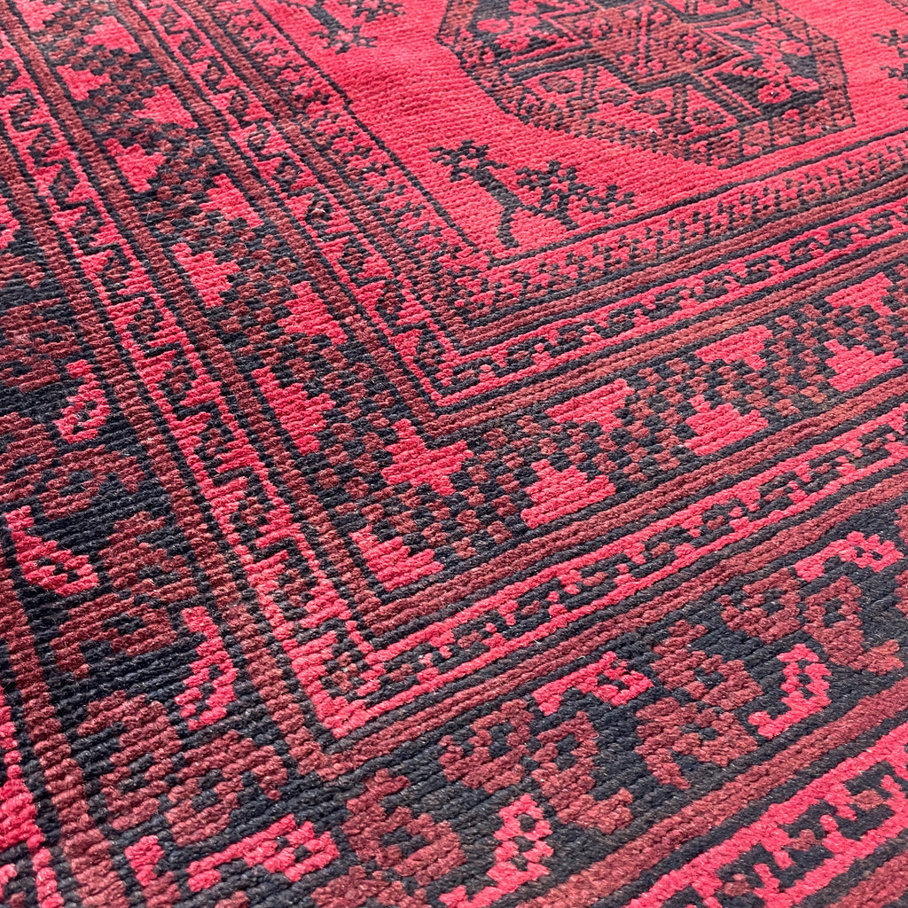 Afghan Aqcha Rug (Old 1970)