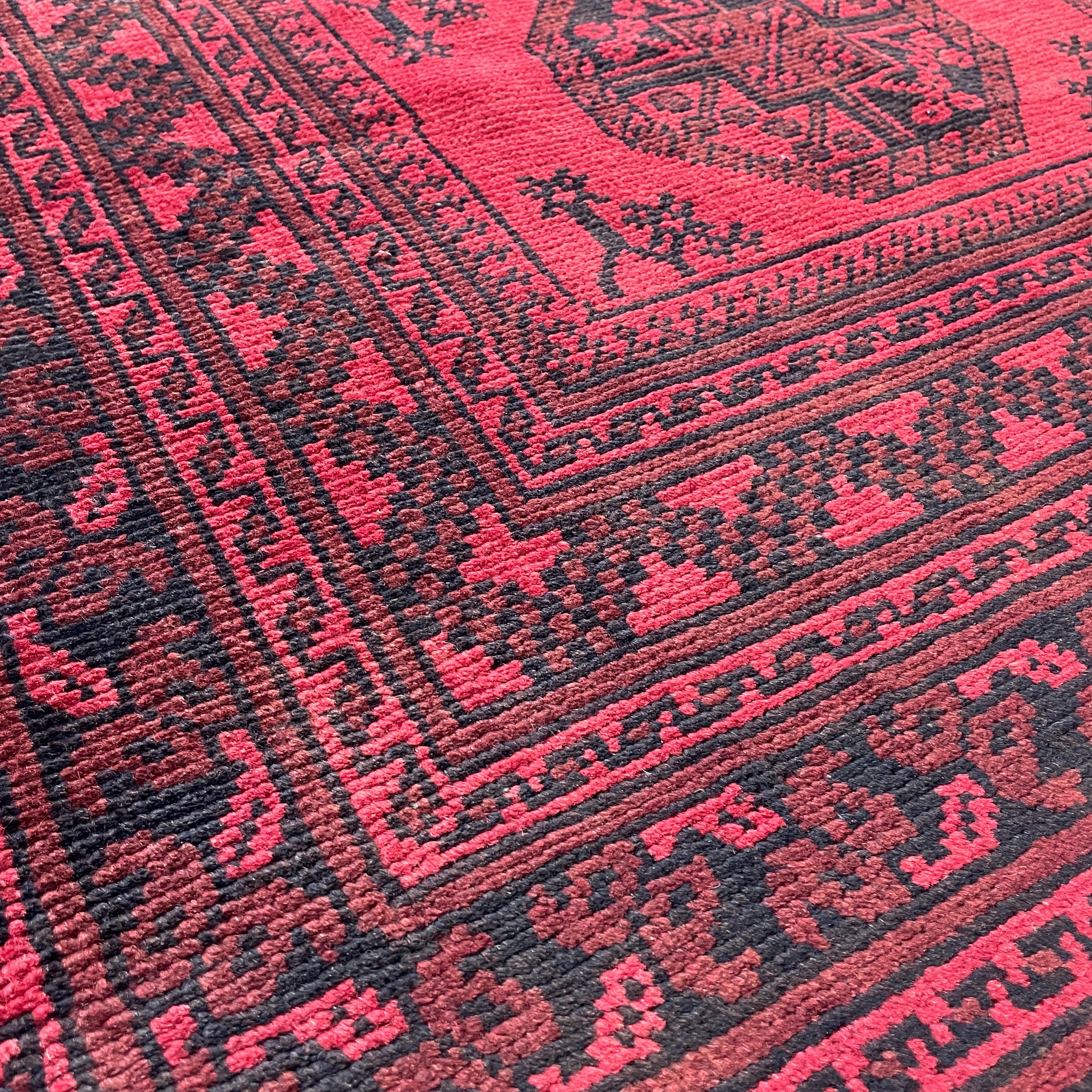Afghan Aqcha Rug (Old 1970)
