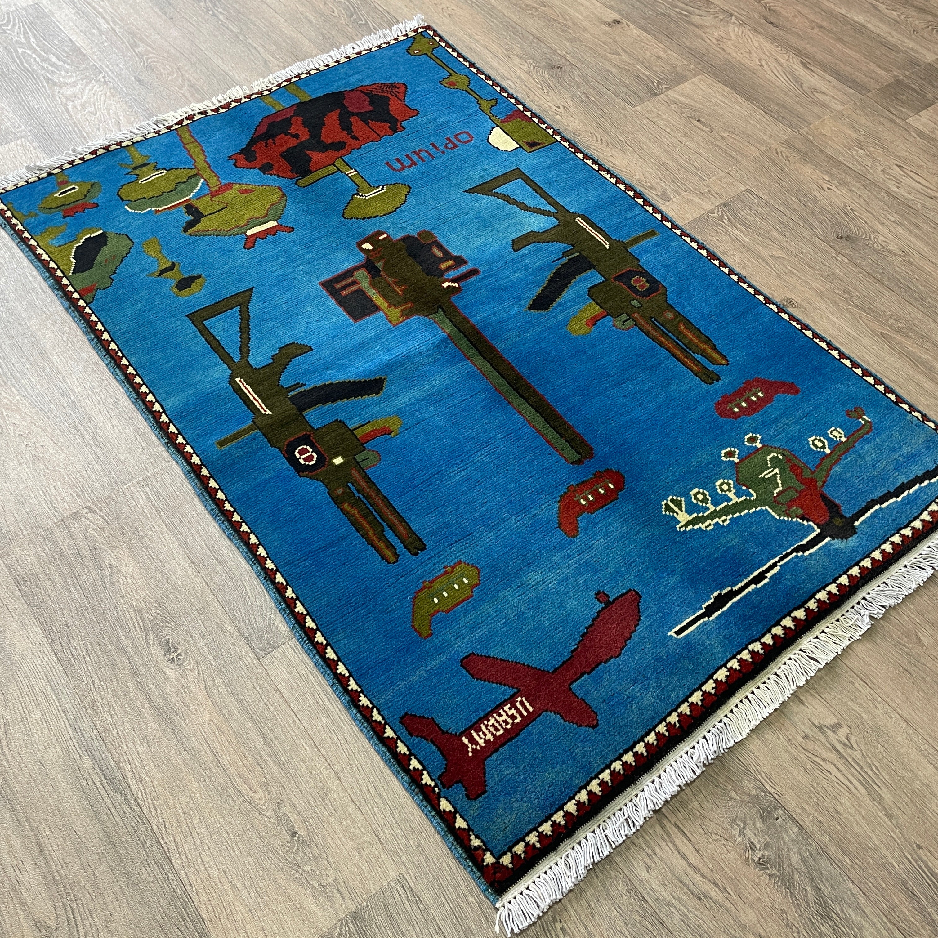 Afghan Soviet War Rug