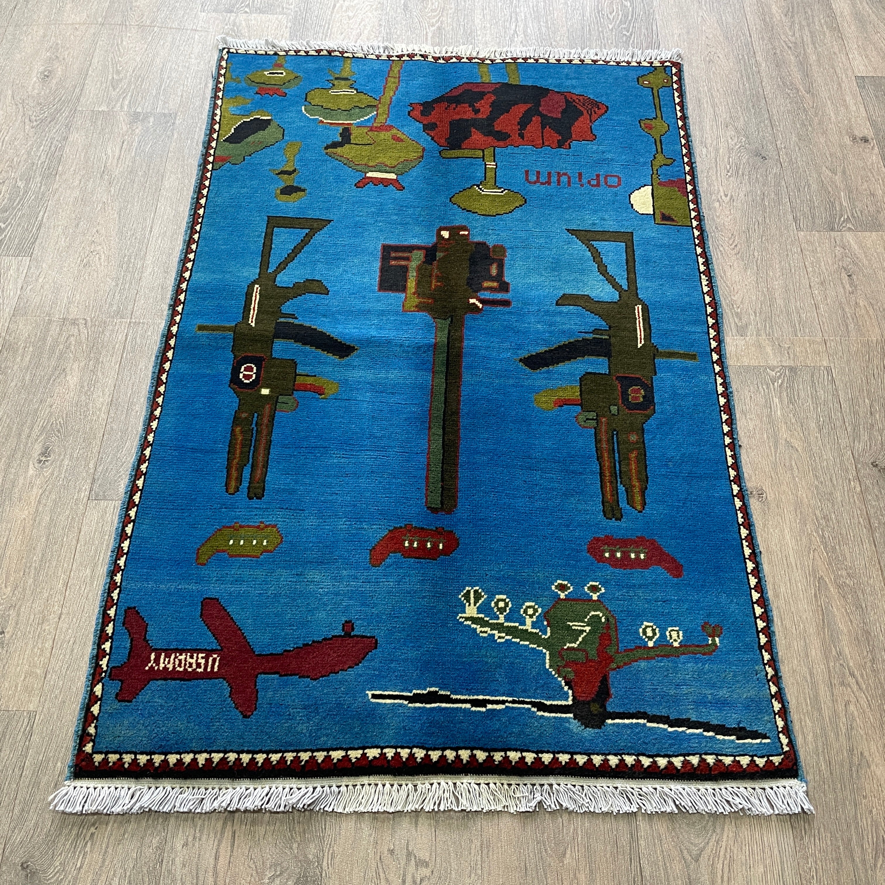 Afghan Soviet War Rug