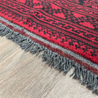 Afghan Aqcha Rug (Old 1970)