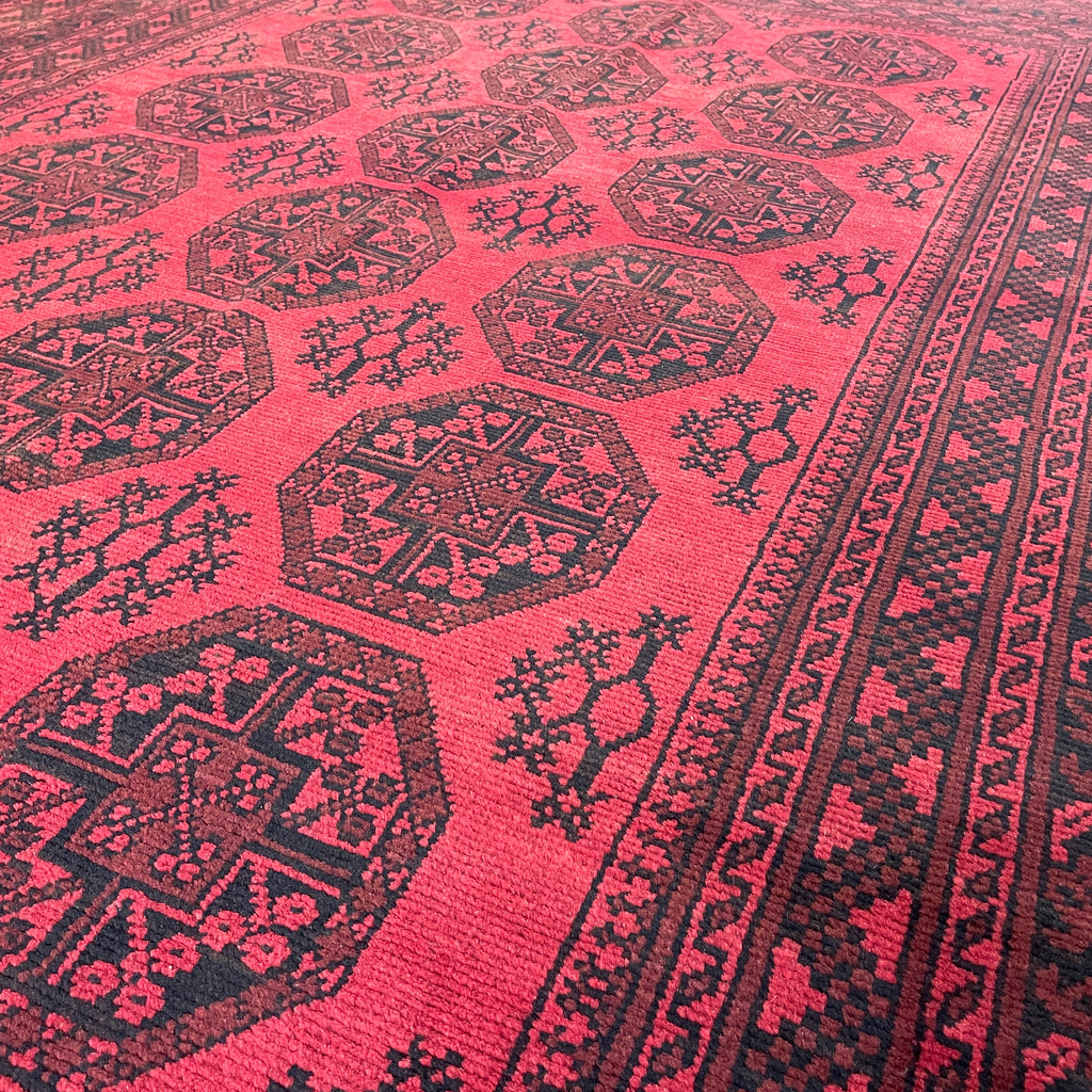 Afghan Aqcha Rug (Old 1970)