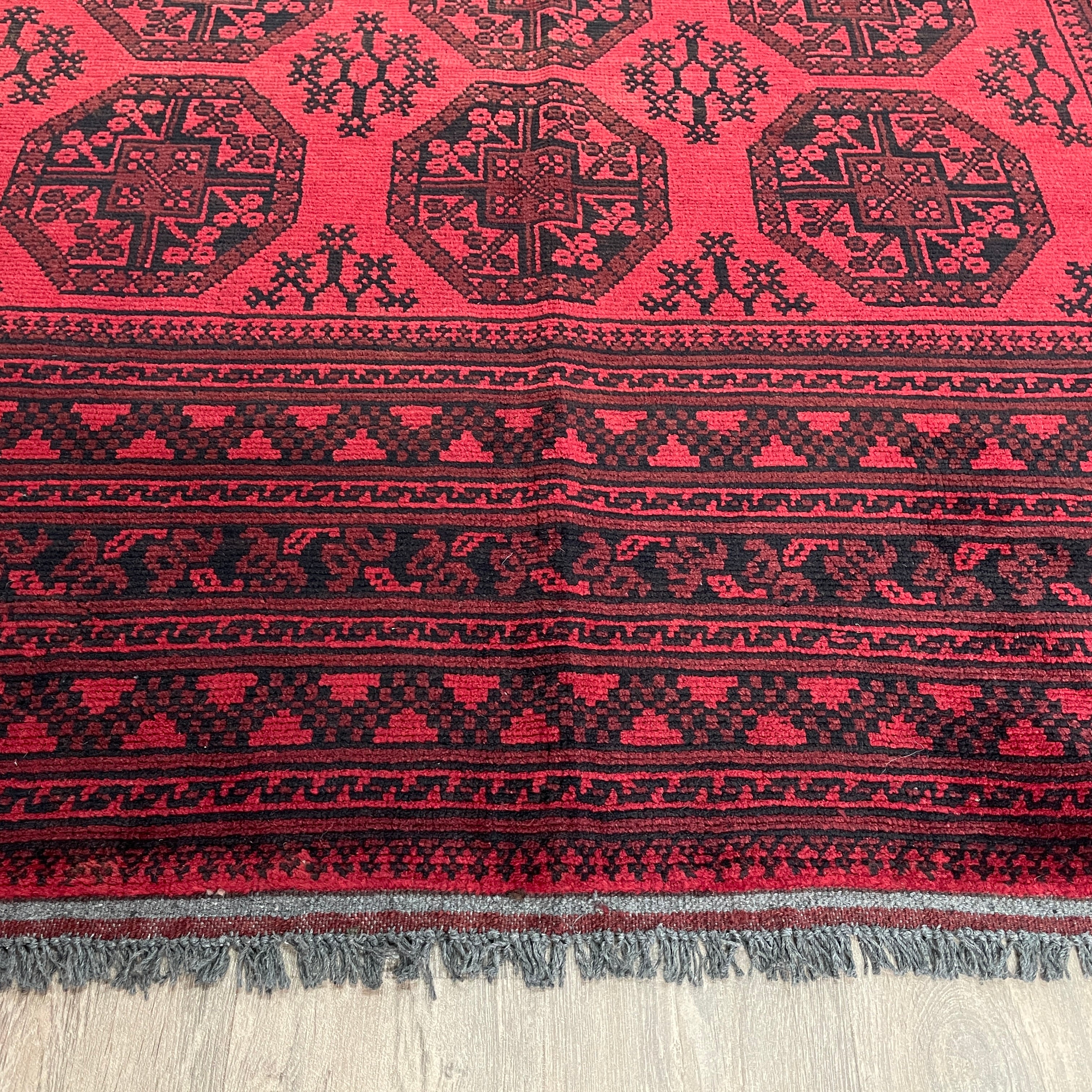Afghan Aqcha Rug (Old 1970)