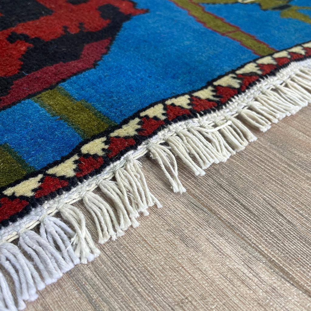 Afghan Soviet War Rug
