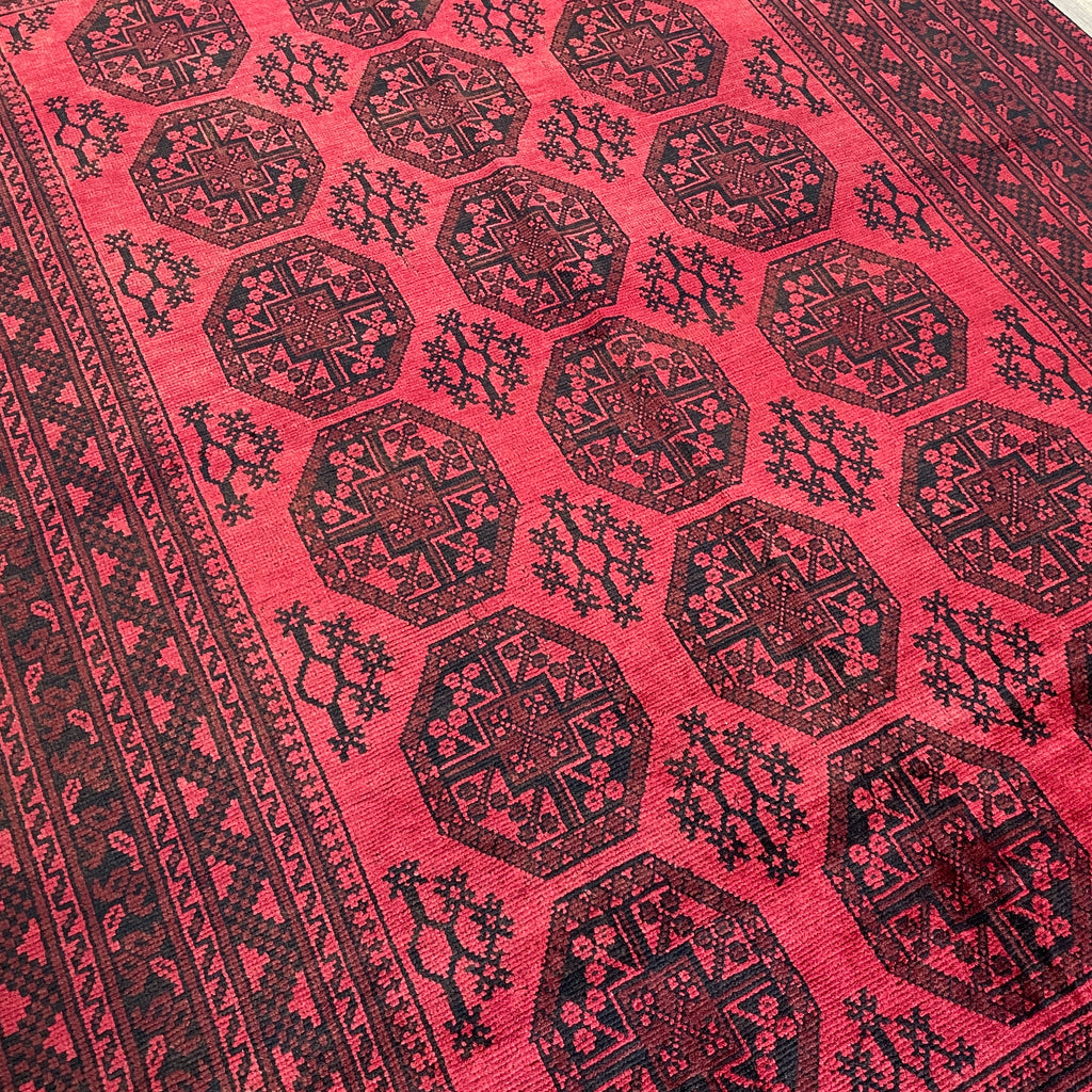 Afghan Aqcha Rug (Old 1970)