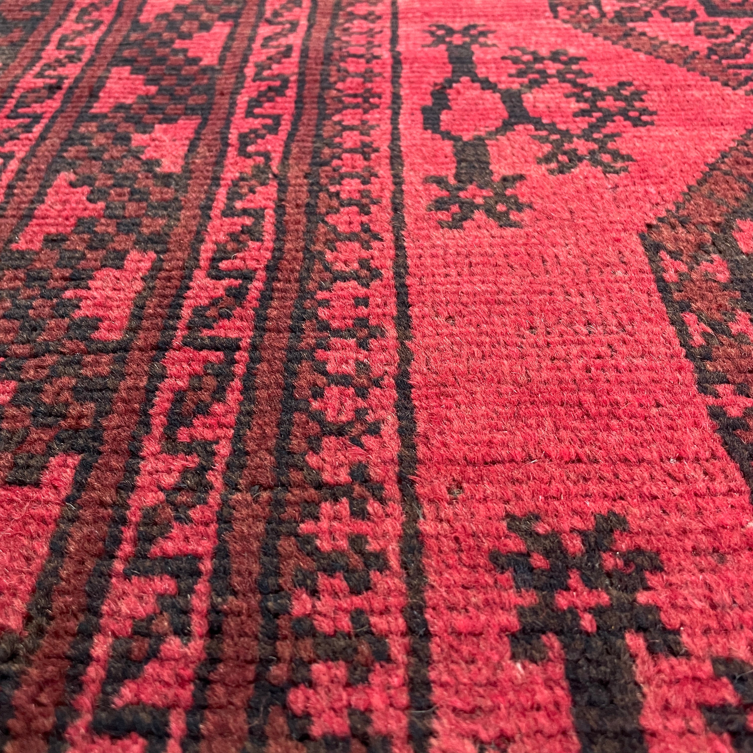 Afghan Aqcha Rug (Old 1970)