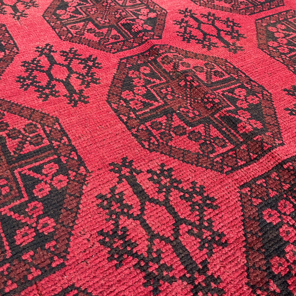 Afghan Aqcha Rug (Old 1970)