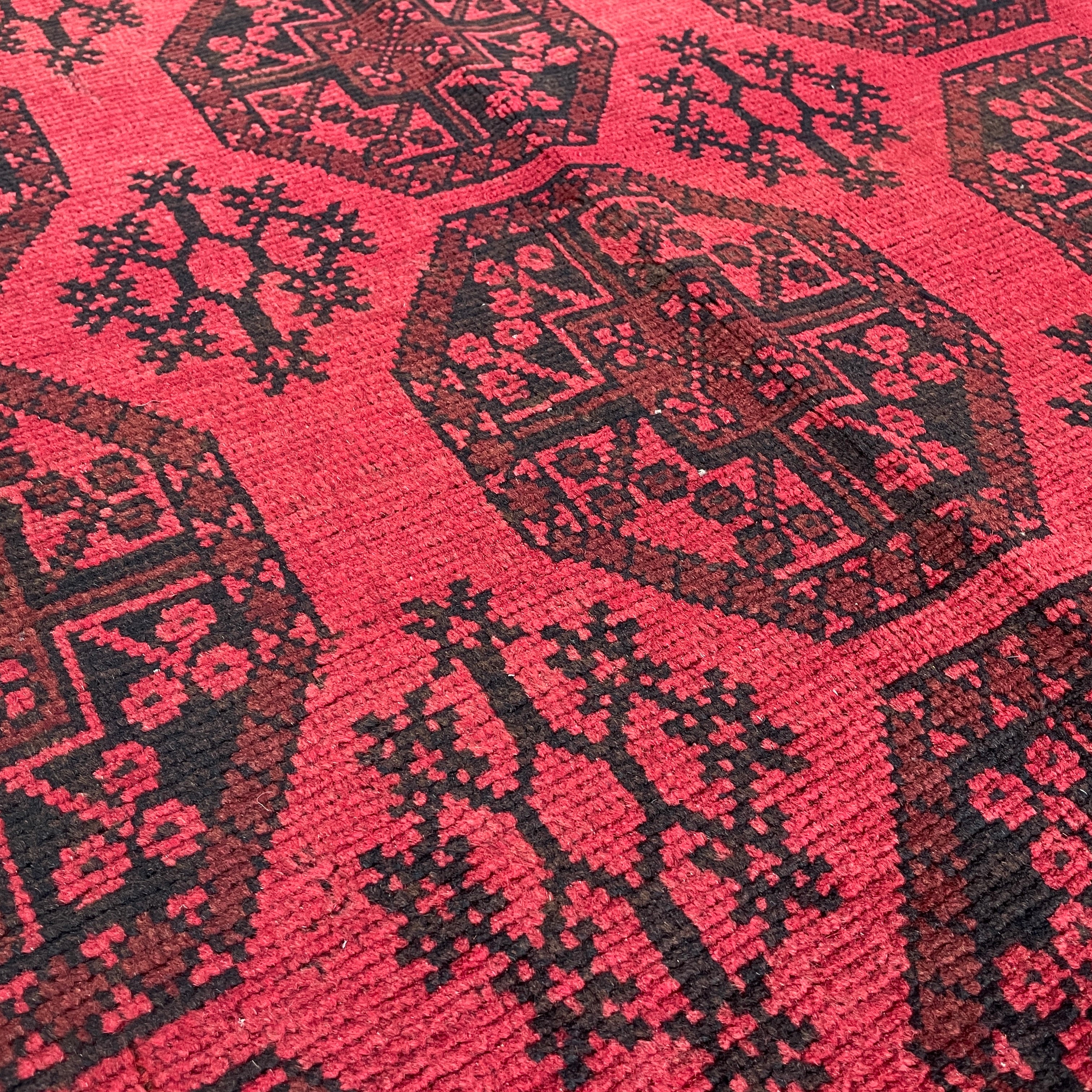 Afghan Aqcha Rug (Old 1970)