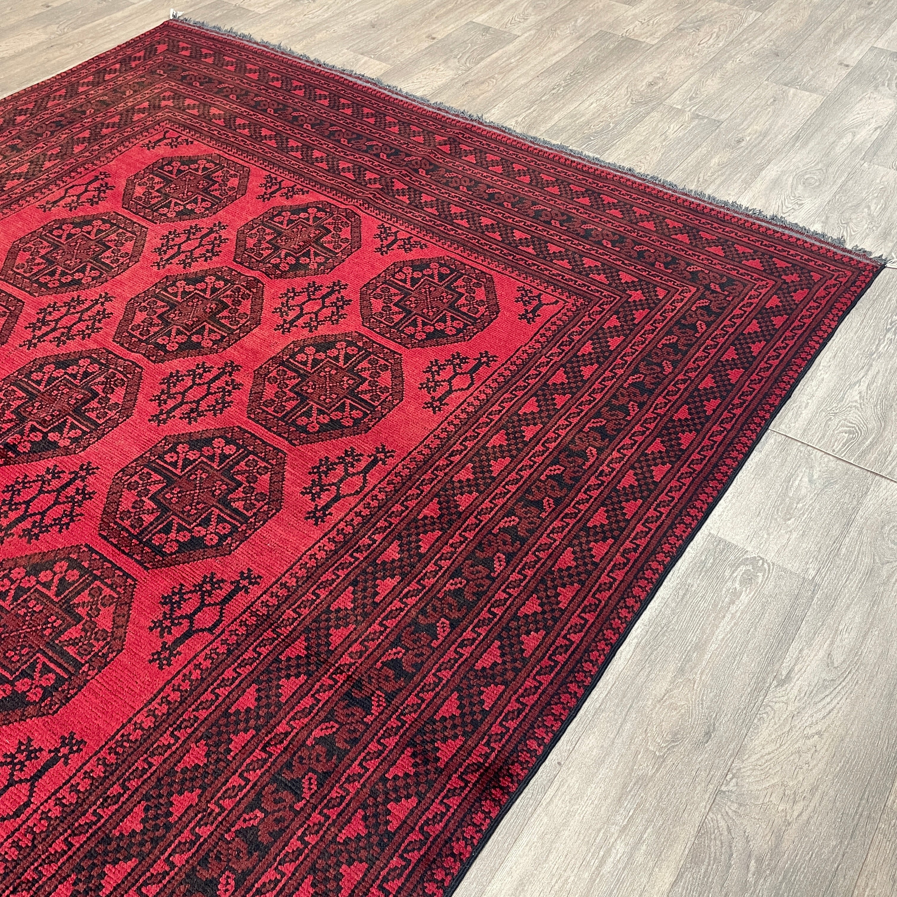 Afghan Aqcha Rug (Old 1970)