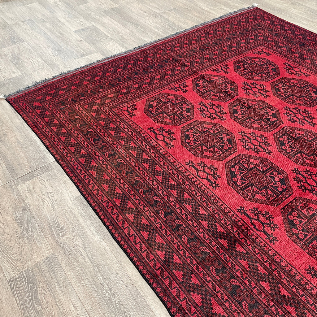 Afghan Aqcha Rug (Old 1970)