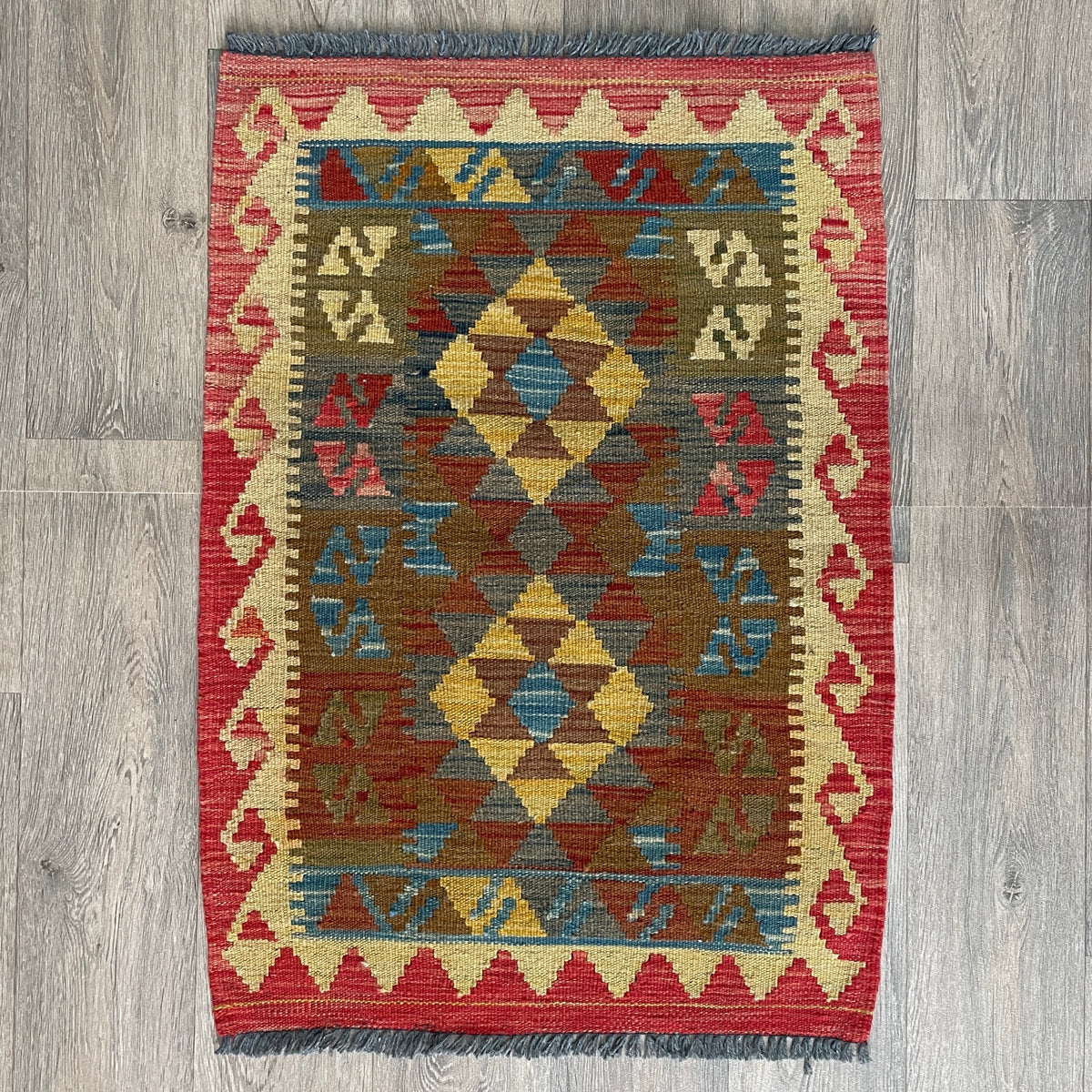 Afghan Kilim Door Mat