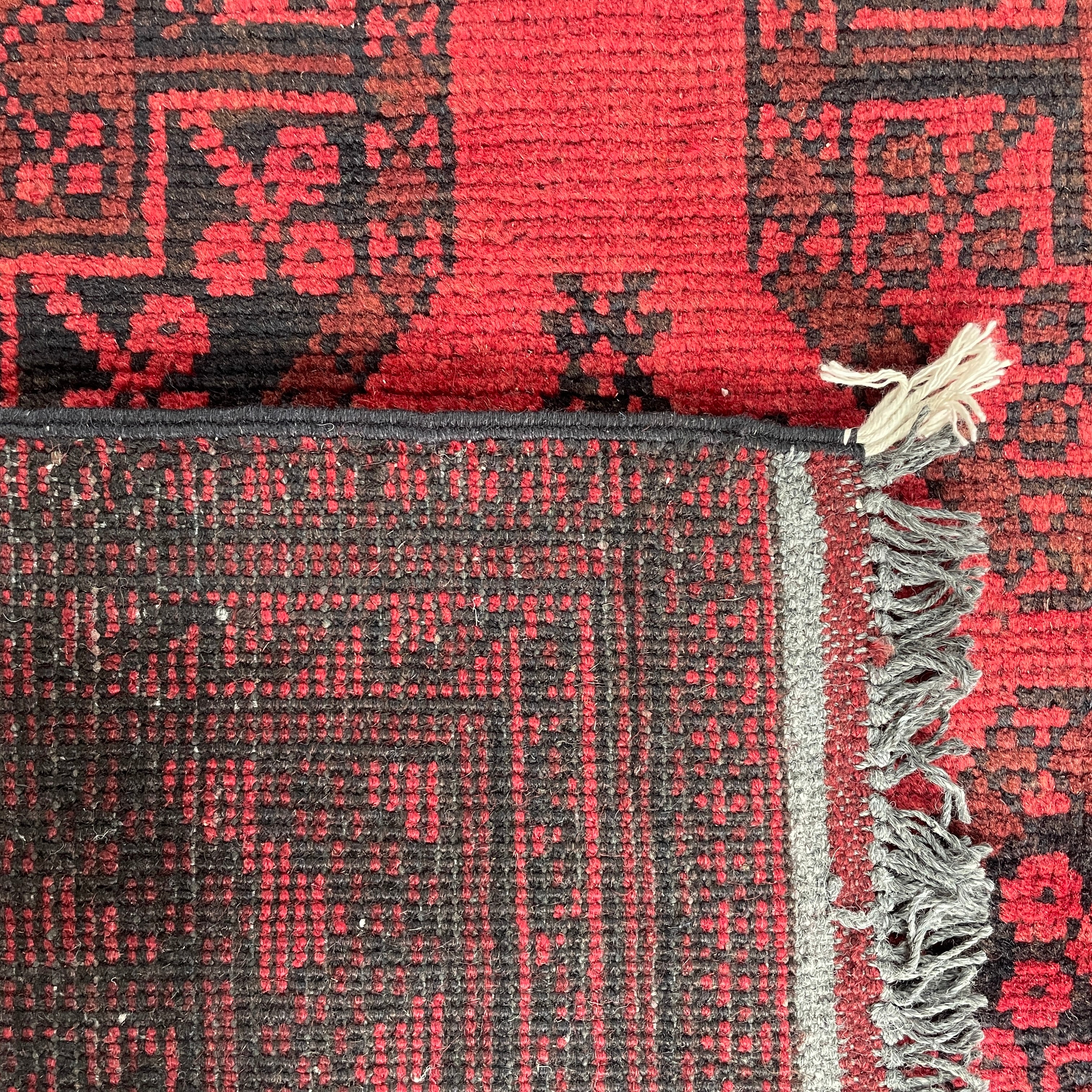 Afghan Aqcha Rug (Old 1970)