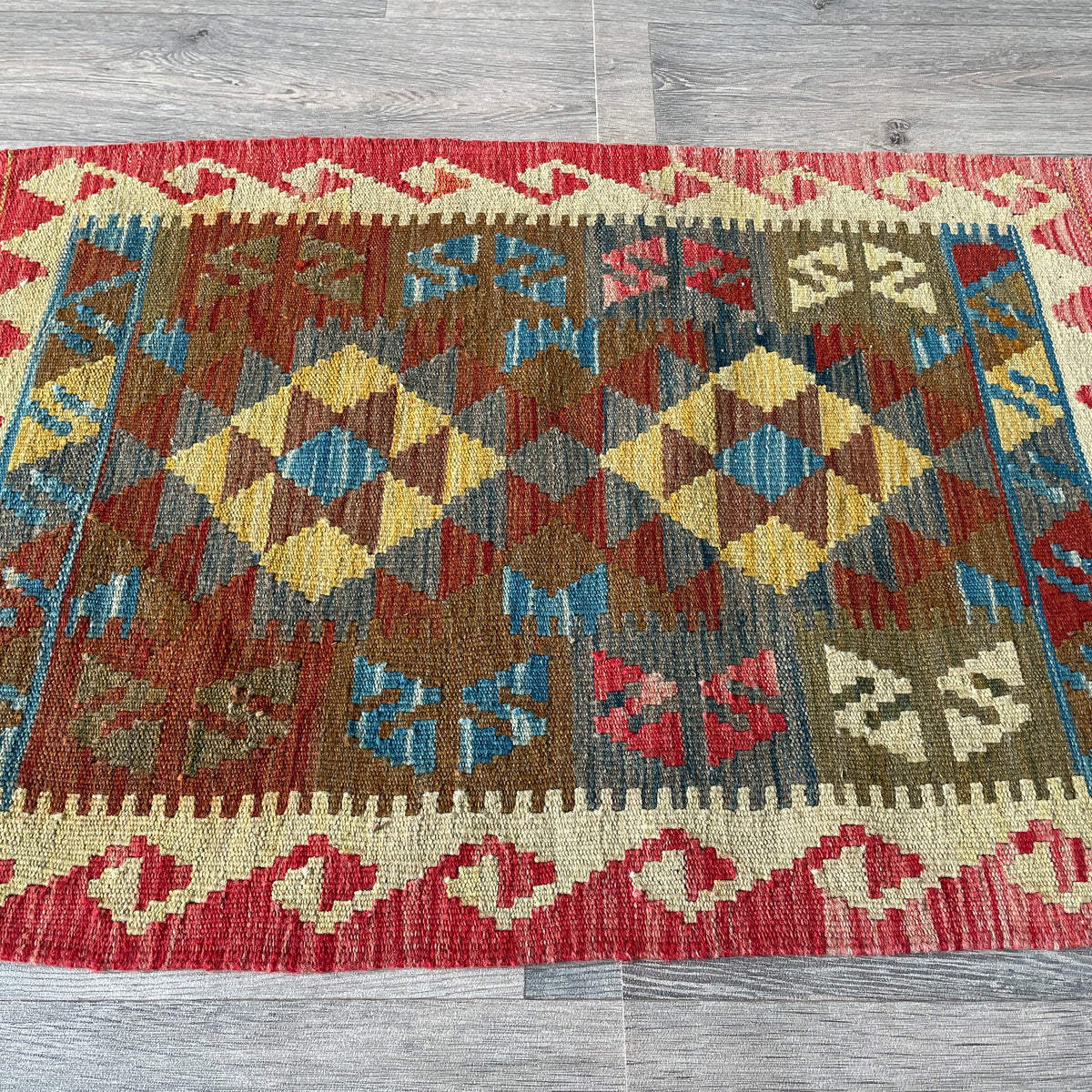 Afghan Kilim Door Mat