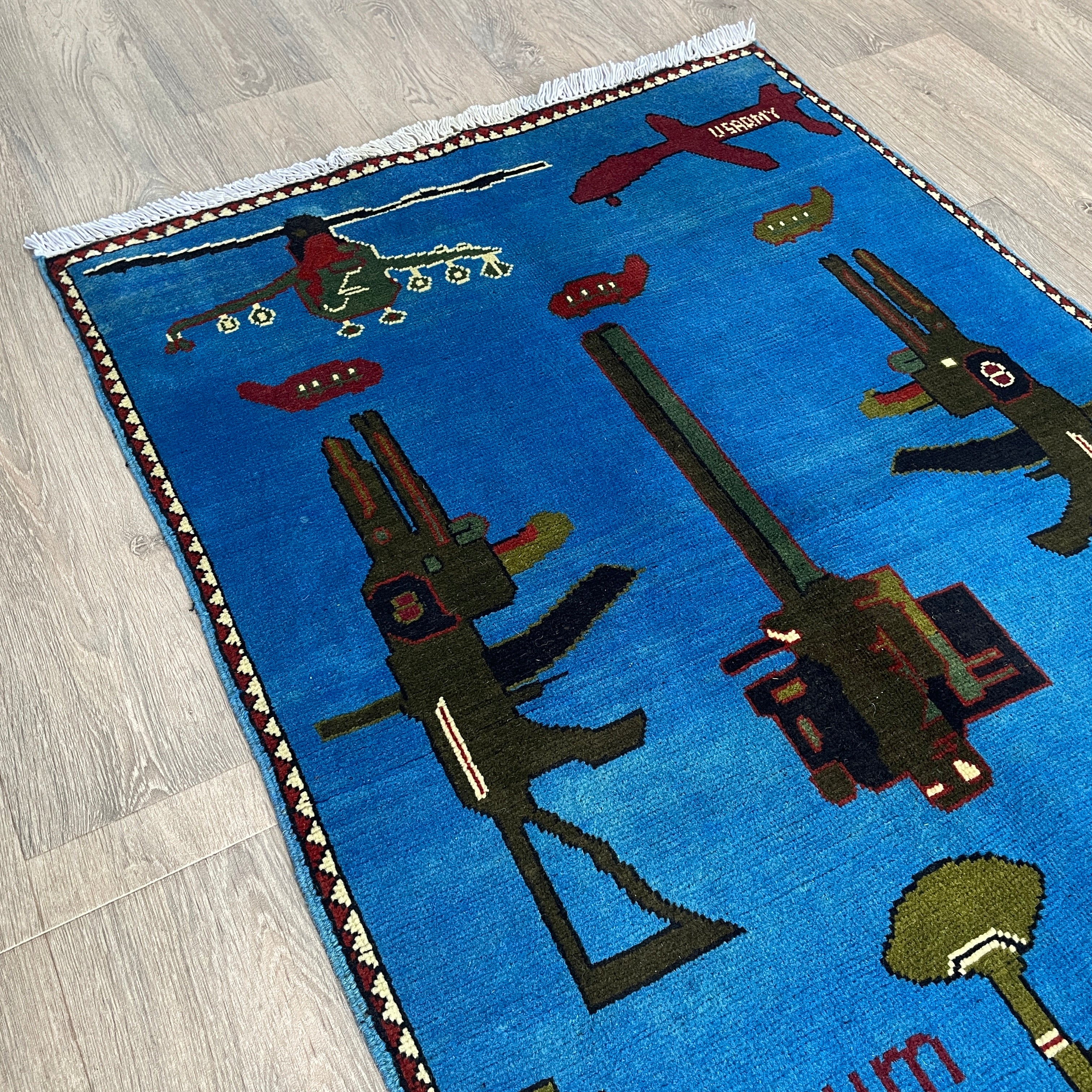 Afghan Soviet War Rug