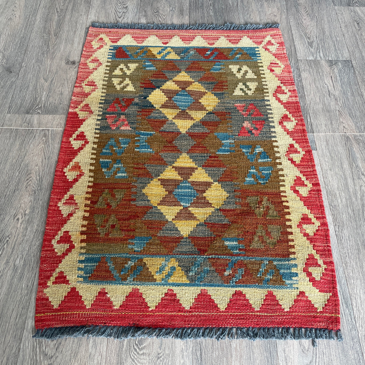 Afghan Kilim Door Mat