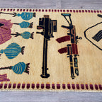 Afghan Soviet War Rug