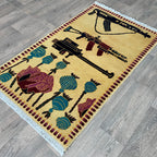 Afghan Soviet War Rug