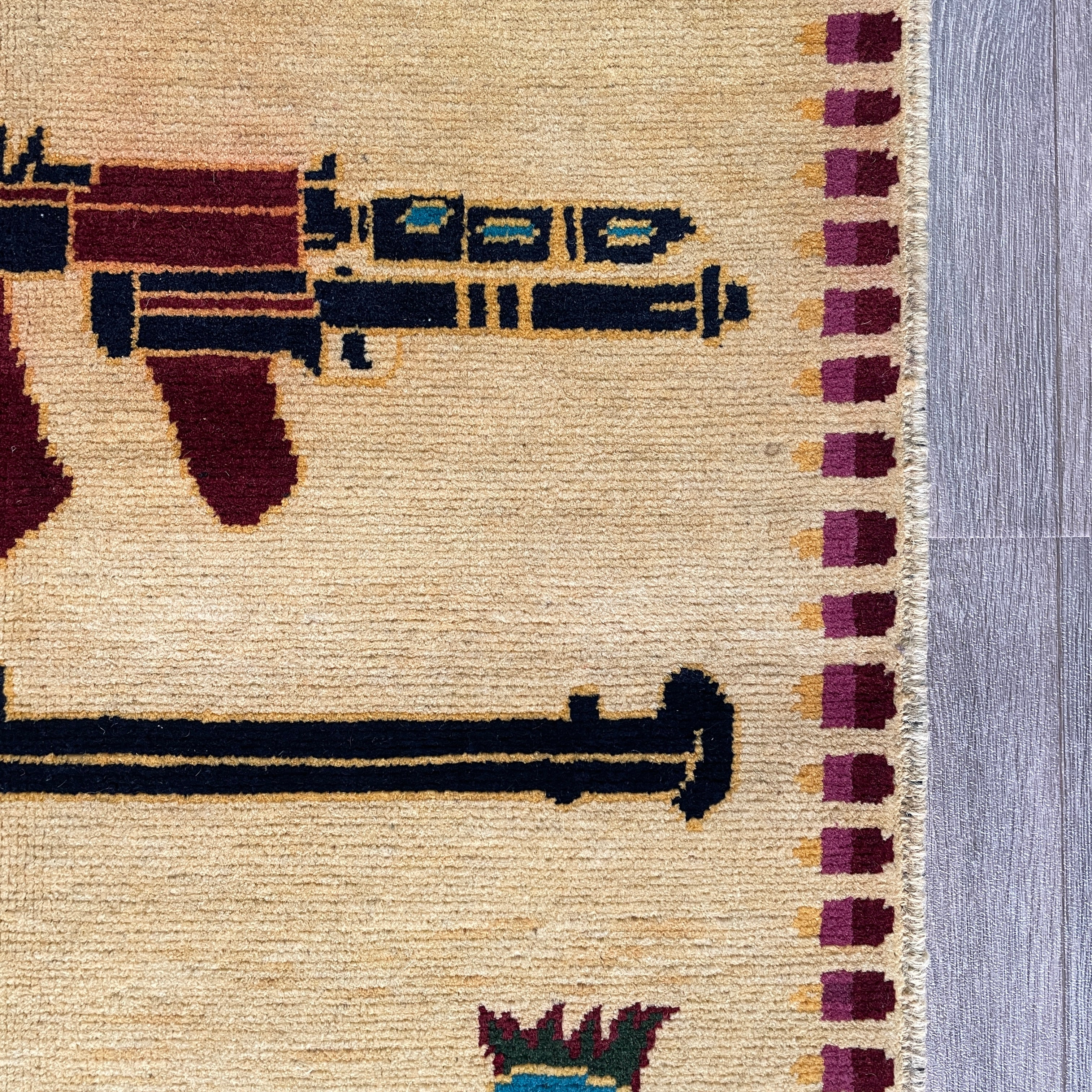 Afghan Soviet War Rug