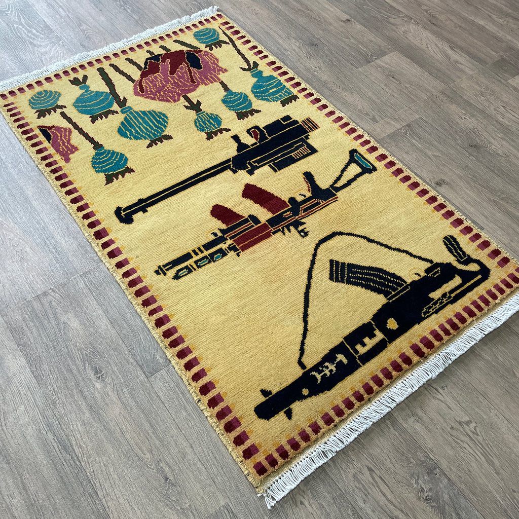 Afghan Soviet War Rug