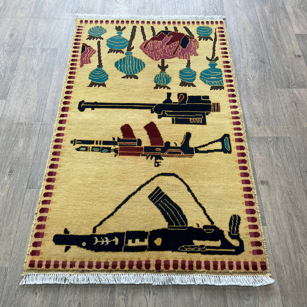 Afghan Soviet War Rug