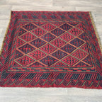 Afghan Mushwani Square Rug
