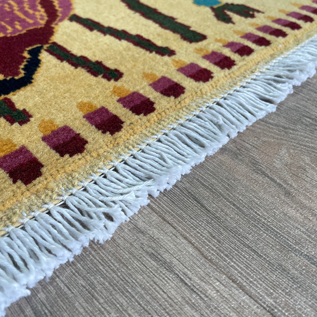 Afghan Soviet War Rug