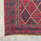 Afghan Mushwani Square Rug