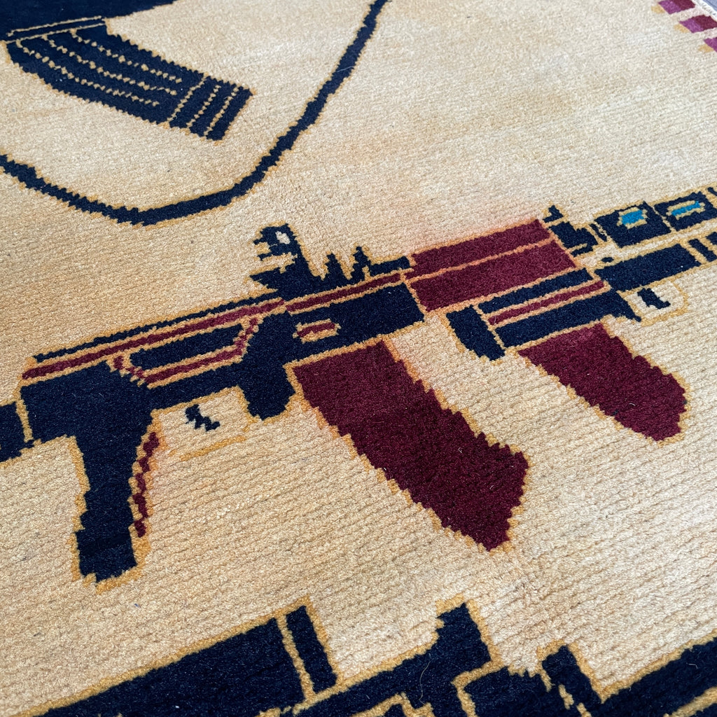 Afghan Soviet War Rug