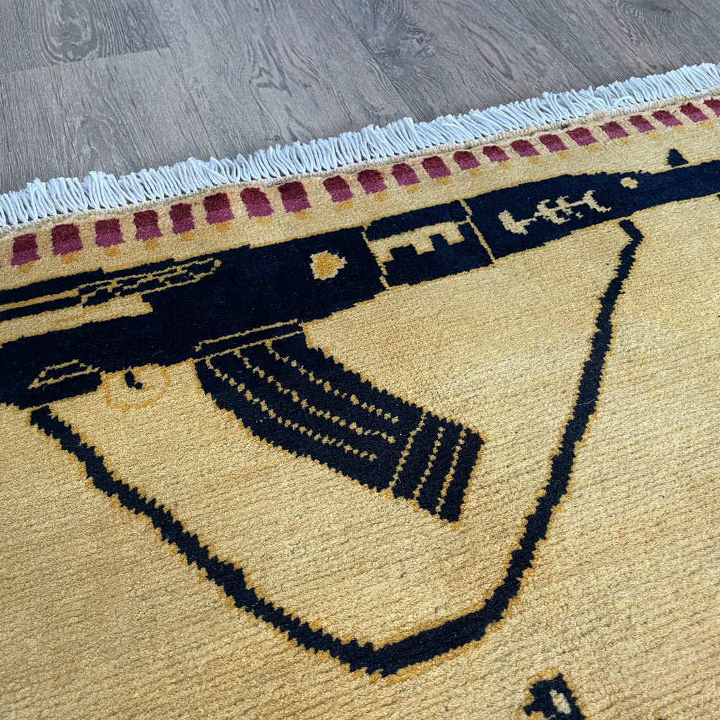 Afghan Soviet War Rug