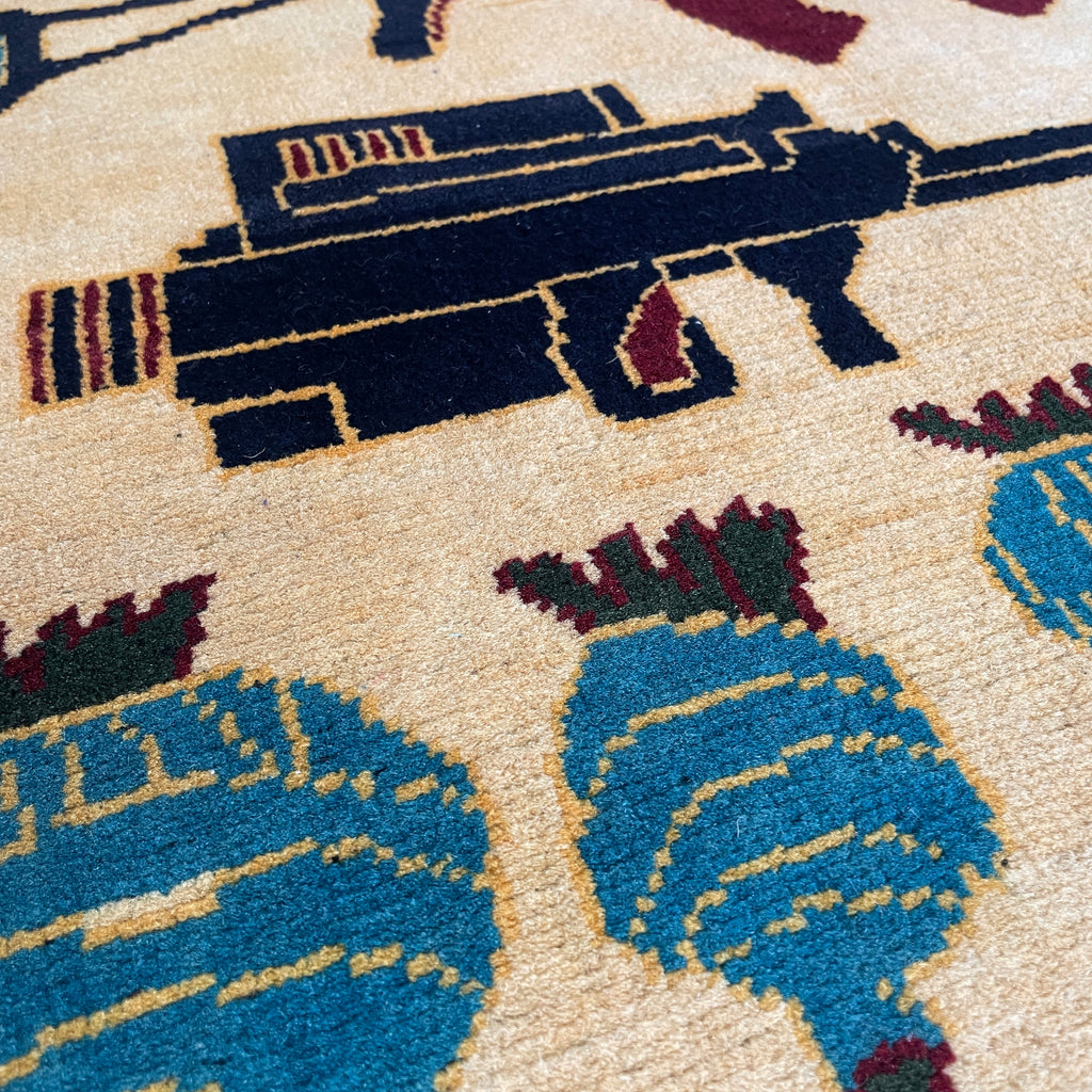 Afghan Soviet War Rug
