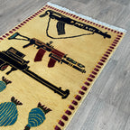 Afghan Soviet War Rug