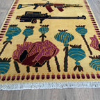 Afghan Soviet War Rug