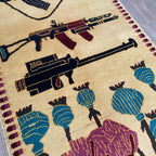 Afghan Soviet War Rug