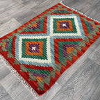 Afghan Kilim Door Mat