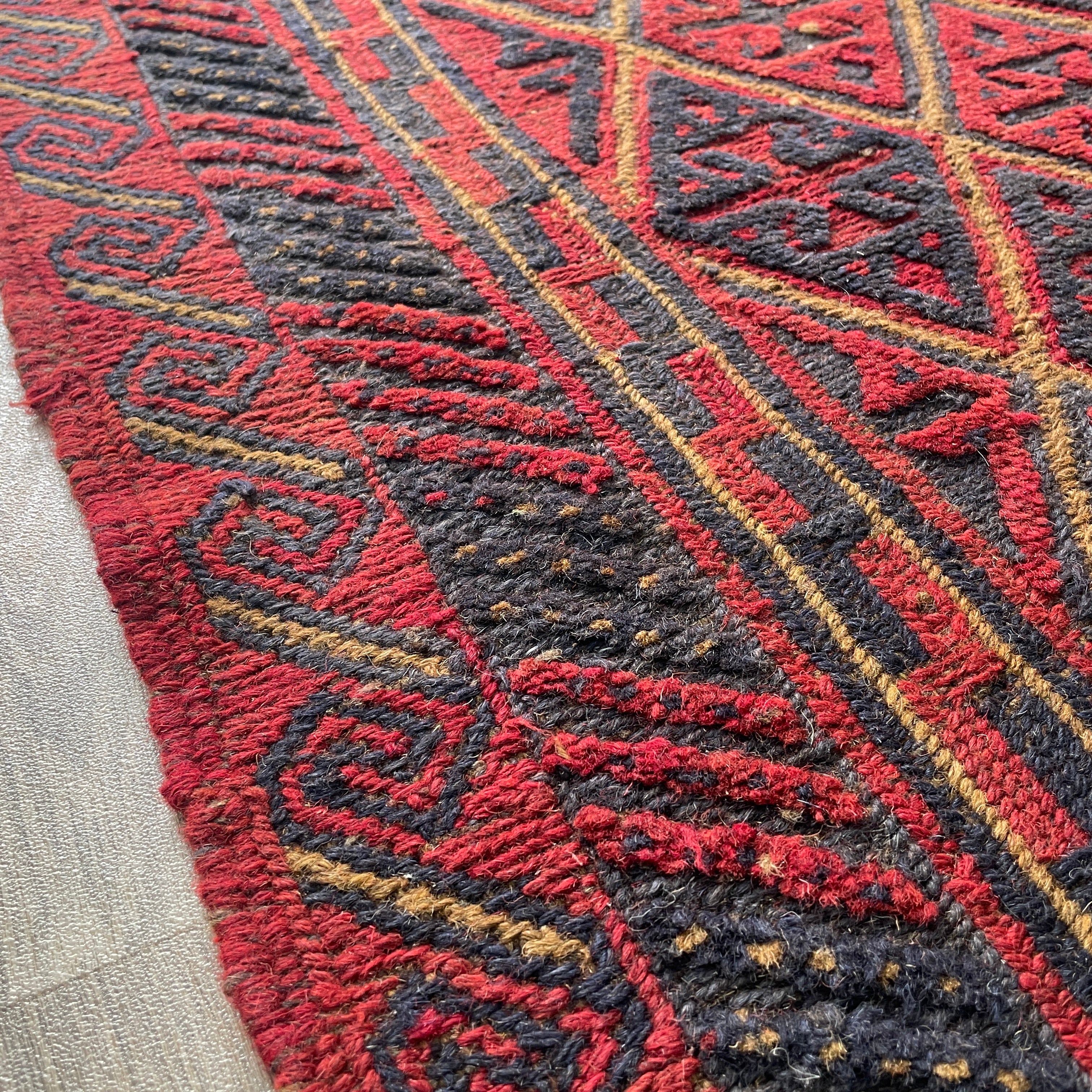 Afghan Mushwani Square Rug