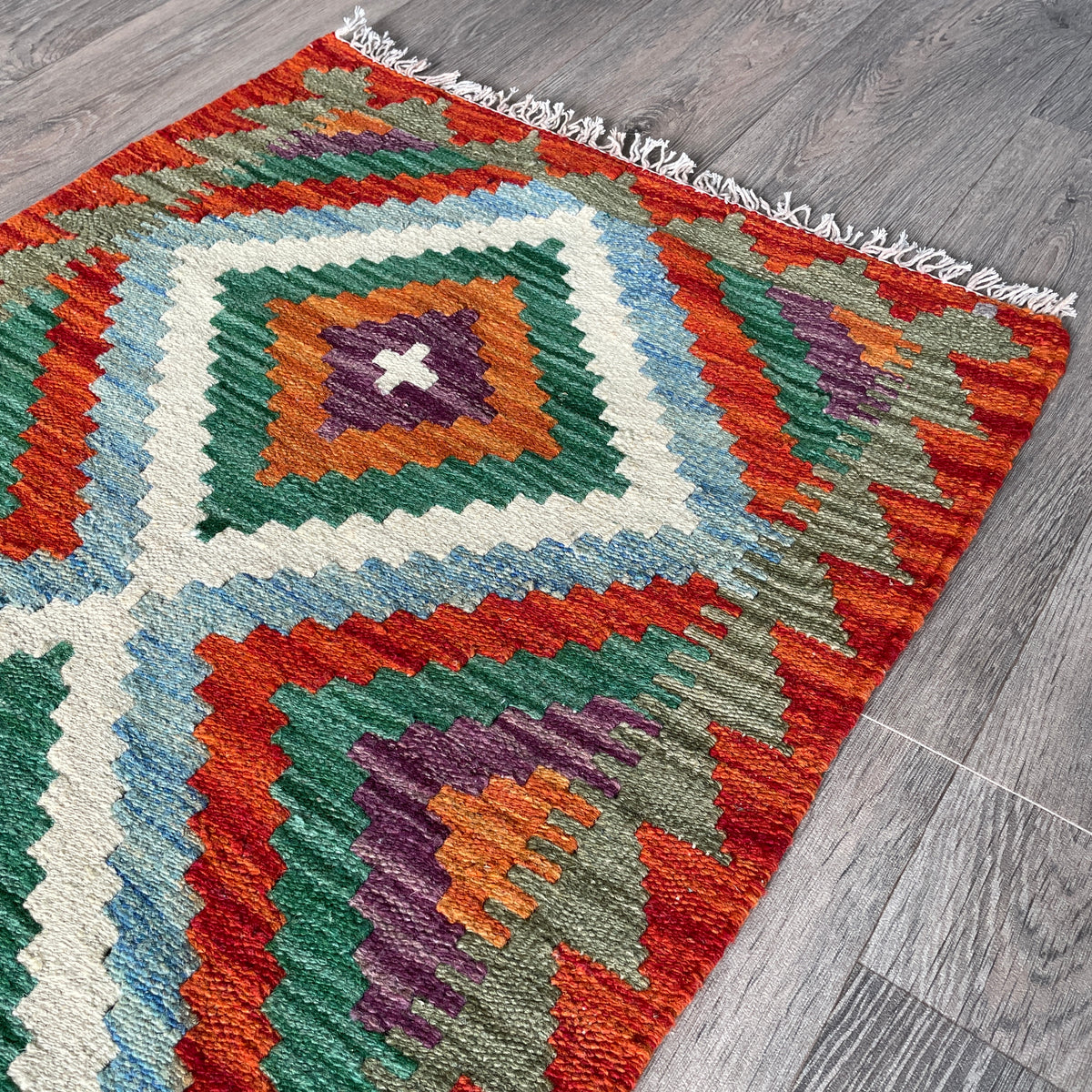 Afghan Kilim Door Mat