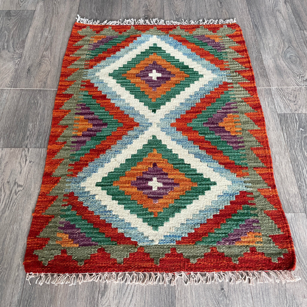 Afghan Kilim Door Mat