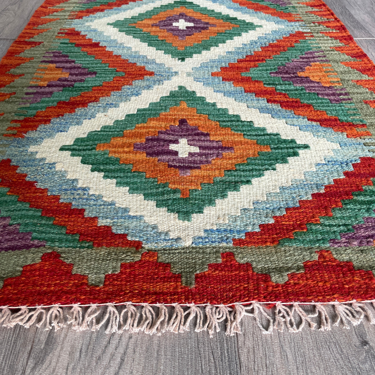 Afghan Kilim Door Mat
