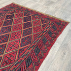 Afghan Mushwani Square Rug