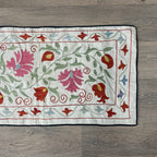 Uzbek Suzani Table Runner