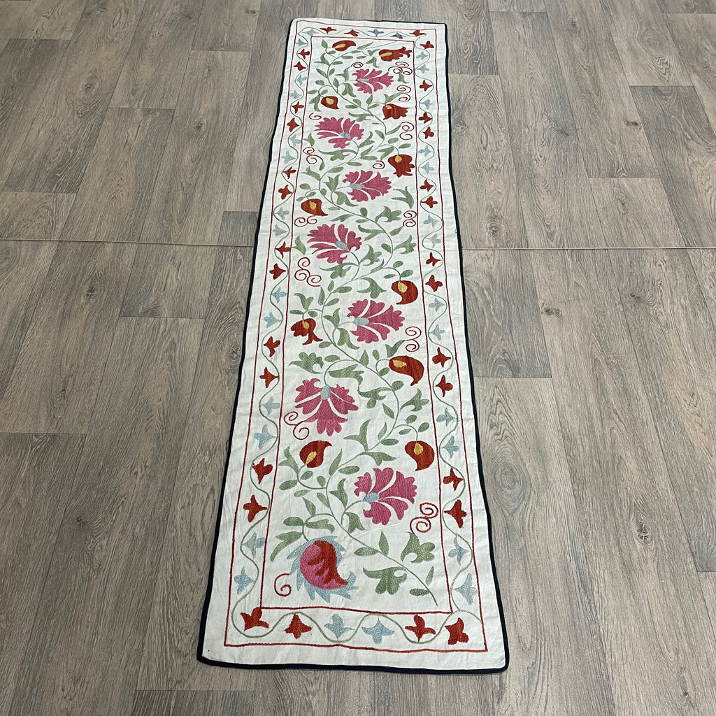 Uzbek Suzani Table Runner