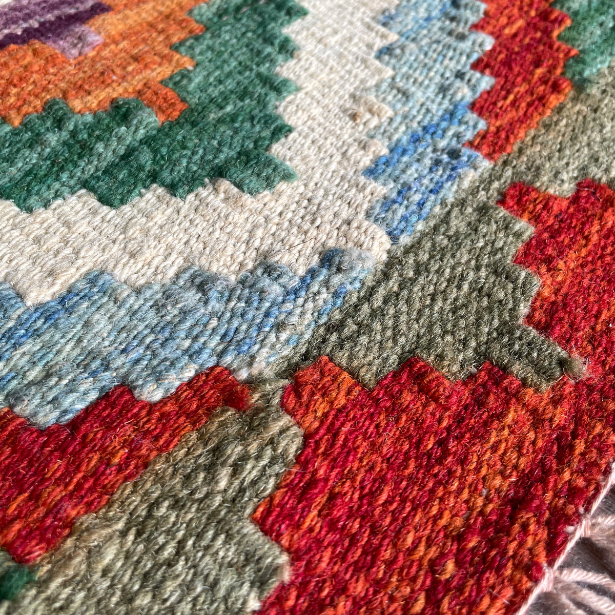 Afghan Kilim Door Mat